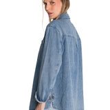 Chaqueta Oversized Mujer Denim Azul CAT