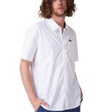 Camisa Manga Corta Hombre Poplin Shirt Ii Blanco