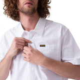 Camisa Manga Corta Hombre Poplin Shirt Ii Blanco