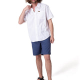Camisa Manga Corta Hombre Poplin Shirt Ii Blanco