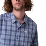 Camisa Manga Corta Hombre Poplin Shirt Ii Azul