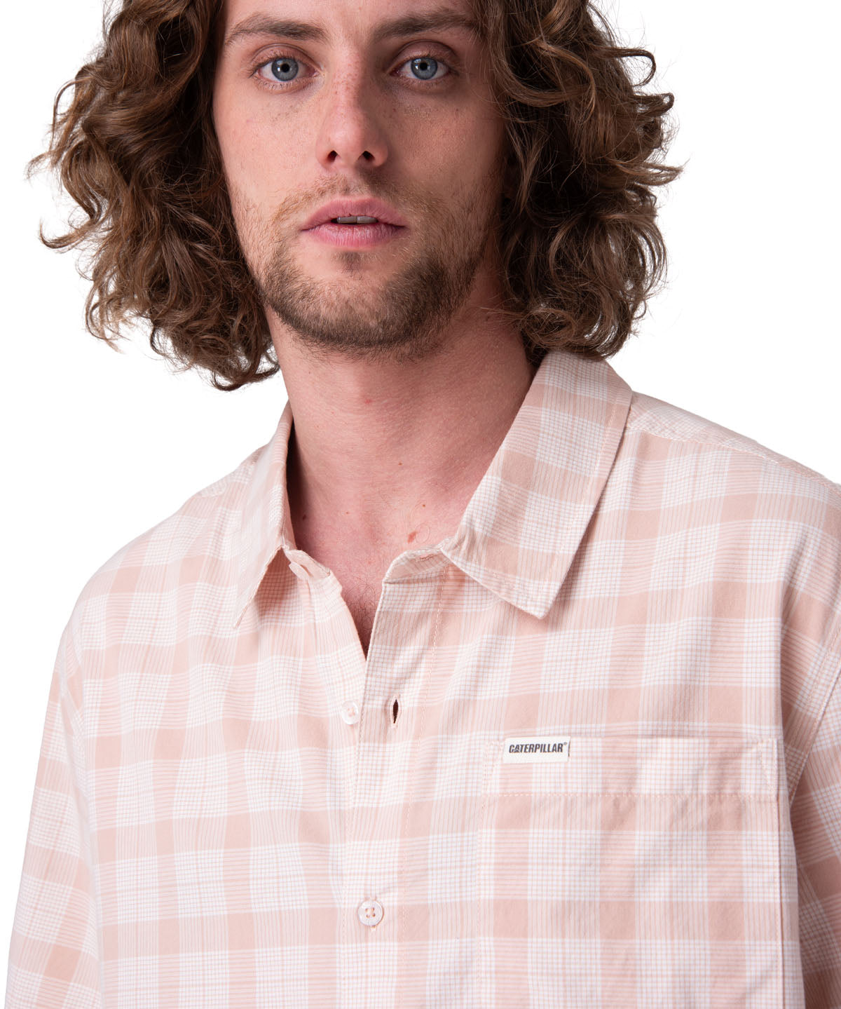Camisa Manga Corta Hombre Poplin Shirt Ii Rosado
