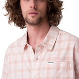 Camisa Manga Corta Hombre Poplin Shirt Ii Rosado