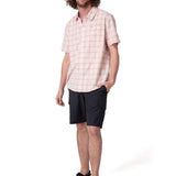 Camisa Manga Corta Hombre Poplin Shirt Ii Rosado