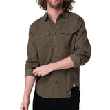 Camisa Manga Larga Hombre Tencel Blend Convert Verde