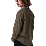 Camisa Manga Larga Hombre Tencel Blend Convert Verde