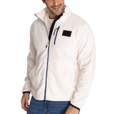 Polar Hombre Microfleece Full Zip  Beige CAT