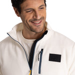 Polar Hombre Microfleece Full Zip  Beige CAT