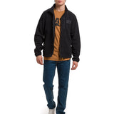 Polar Hombre Microfleece Full Zip Negro CAT