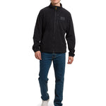 Polar Hombre Microfleece Full Zip Negro CAT