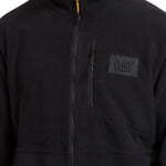 Polar Hombre Microfleece Full Zip Negro CAT