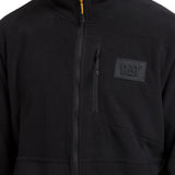 Polar Hombre Microfleece Full Zip Negro CAT