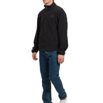 Polar Hombre Microfleece Full Zip Negro CAT