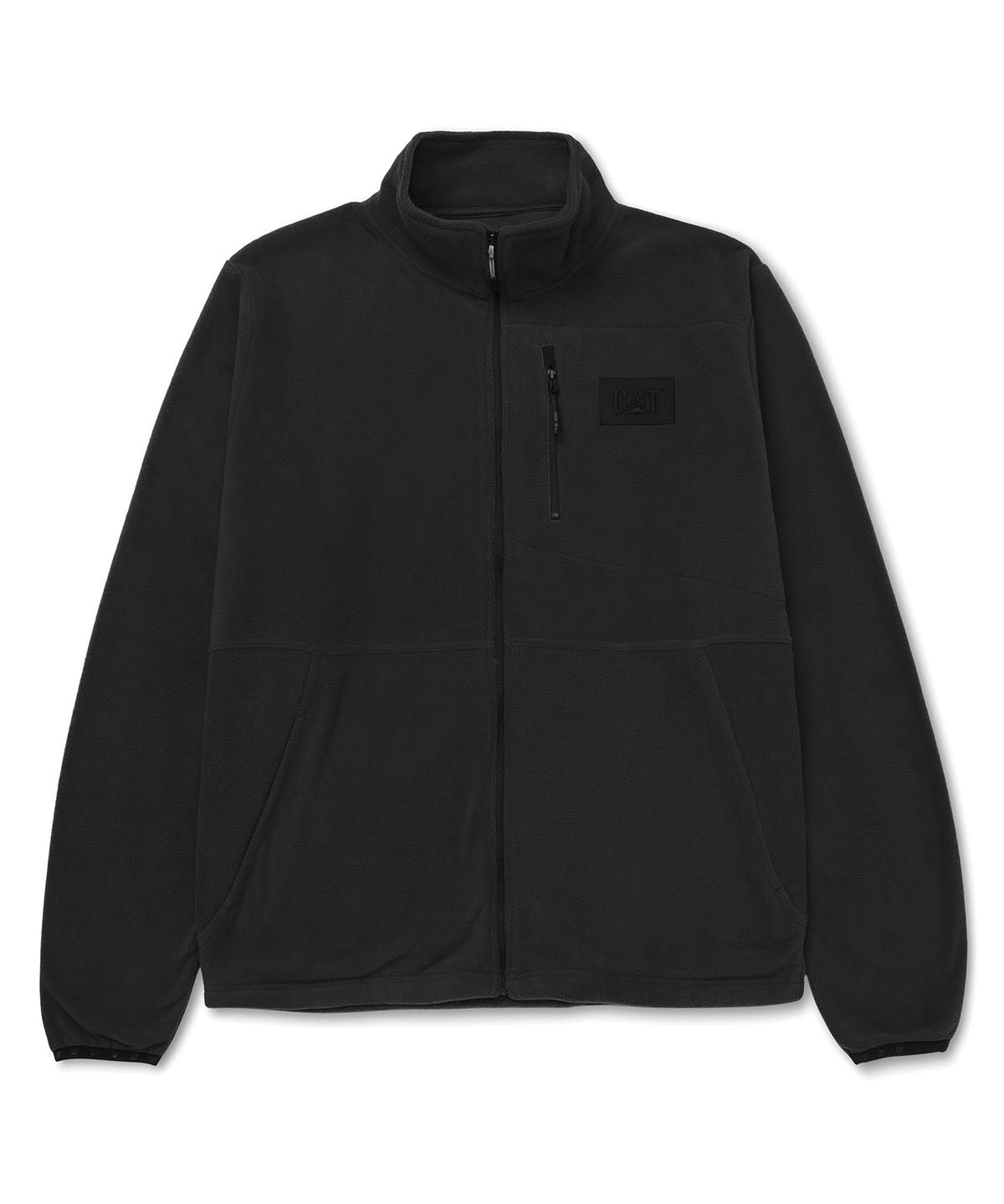 Polar Hombre Microfleece Full Zip Negro CAT