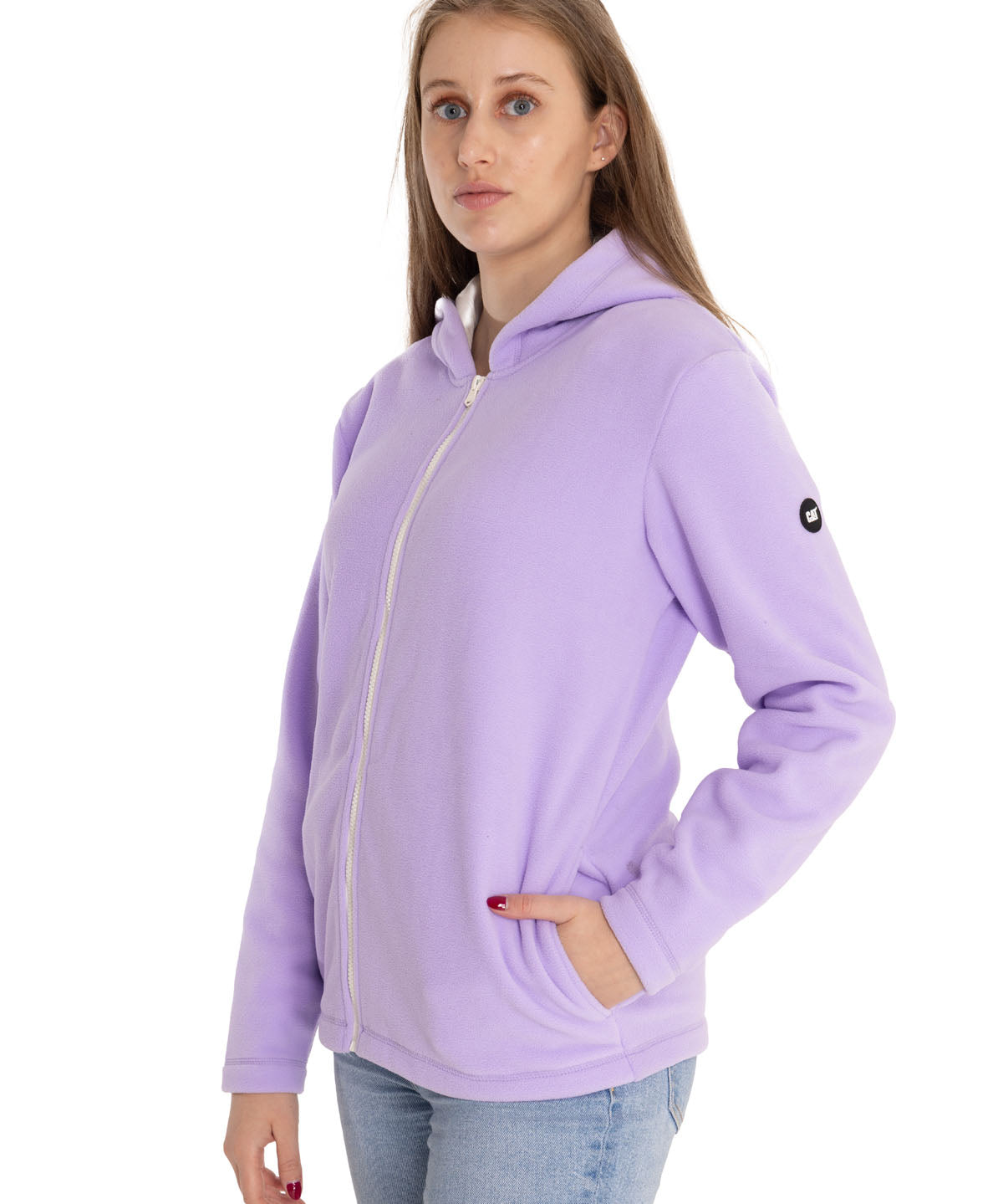 Polar Fleece Mujer W Full Zip Cat