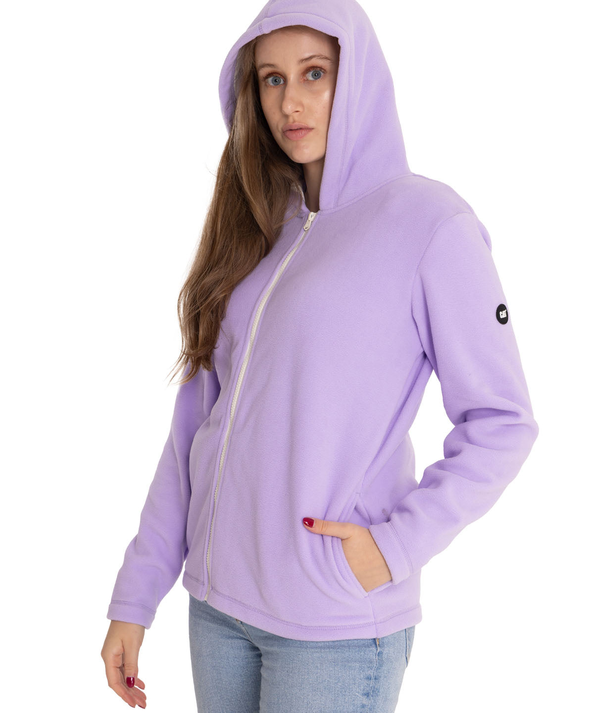 Polar Fleece Mujer W Full Zip Cat