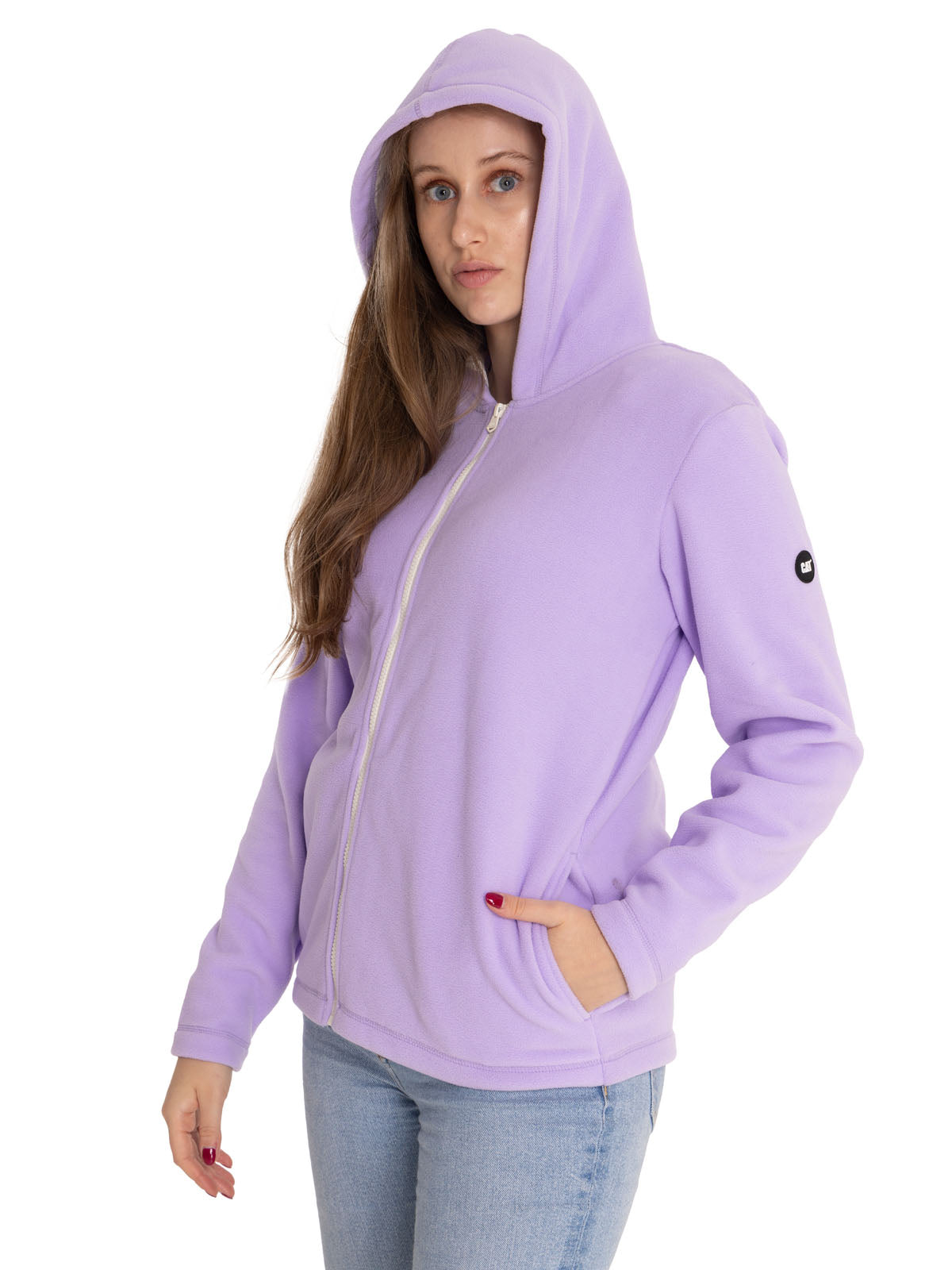 Polar Fleece Mujer W Full Zip Cat