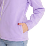 Polar Fleece Mujer W Full Zip Cat