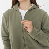 Polar Casual Mujer W Full Zip Polar Fleece Gris Cat