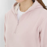 Polar Casual Mujer W Quarter Zip Polar Fleece Morado Cat