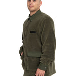 Polar Casual Hombre Sherpa Jacket Verde Cat