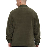 Polar Casual Hombre Sherpa Jacket Verde Cat