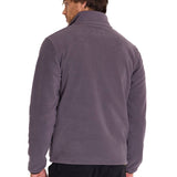 Polar Manga Larga Hombre Fleece Half Snap Gris Oscuro Cat