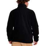 Polar Casual Hombre Polar Fleece Half Snap Jacket Negro Cat