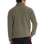 Polar Manga Larga Hombre Fleece Half Snap Oliva Cat