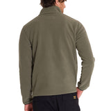 Polar Manga Larga Hombre Fleece Half Snap Oliva Cat