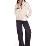 Polar Manga Larga Mujer W Polar Fleece Half Snap Po Beige Cat