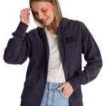 Polerón Unisex Microfleece Full Zip Gris CAT