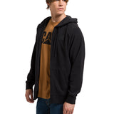 Polar Hombre Microfleece Full Zip Negro Abstracto Splatter Paint Aop2 CAT
