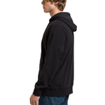 Polar Manga Larga Unisex Microfleece Full Zip Hoodie Negro Cat