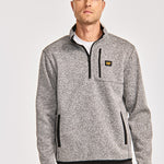 Polar Casual Hombre SWEATER FLEECE QUARTER ZIP JACKET Gris CAT