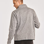 Polar Casual Hombre SWEATER FLEECE QUARTER ZIP JACKET Gris CAT