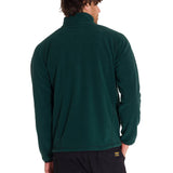 Polar Manga Larga Hombre Fleece Full Zip Verde Petróleo Cat