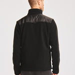 Polar Casual Hombre POLAR FLEECE UTILITY FULL ZIP JACKET Negro CAT