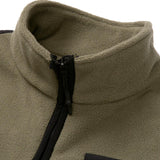 Polar Manga Larga Hombre Fleece Utility Full Zip Oliva Cat