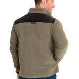 Polar Manga Larga Hombre Fleece Utility Full Zip Oliva Cat