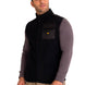 Polar Sin Mangas Hombre Polar Fleece Utility Full Zip Vest Negro Cat