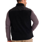 Polar Sin Mangas Hombre Polar Fleece Utility Full Zip Vest Negro Cat