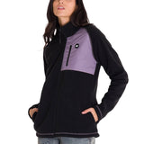 Polar Manga Larga Mujer W Fleece Utility Full Zip Lila Cat