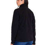Polar Manga Larga Mujer W Fleece Utility Full Zip Negro Cat