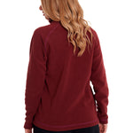 Polar Casual Mujer W POLAR FLEECE UTILITY FULL ZIP JACKET Rojo CAT