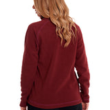 Polar Casual Mujer W POLAR FLEECE UTILITY FULL ZIP JACKET Rojo CAT