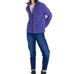 Polar Manga Larga Mujer W Microfleece Full Zip Azul Cat