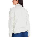 Polar Manga Larga Mujer W Microfleece Full Zip Oliva Claro Cat