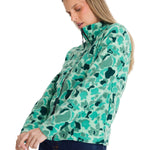 Polar Mujer Microfleece Full Zip Multicolor Verde CAT