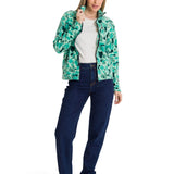 Polar Mujer Microfleece Full Zip Multicolor Verde CAT